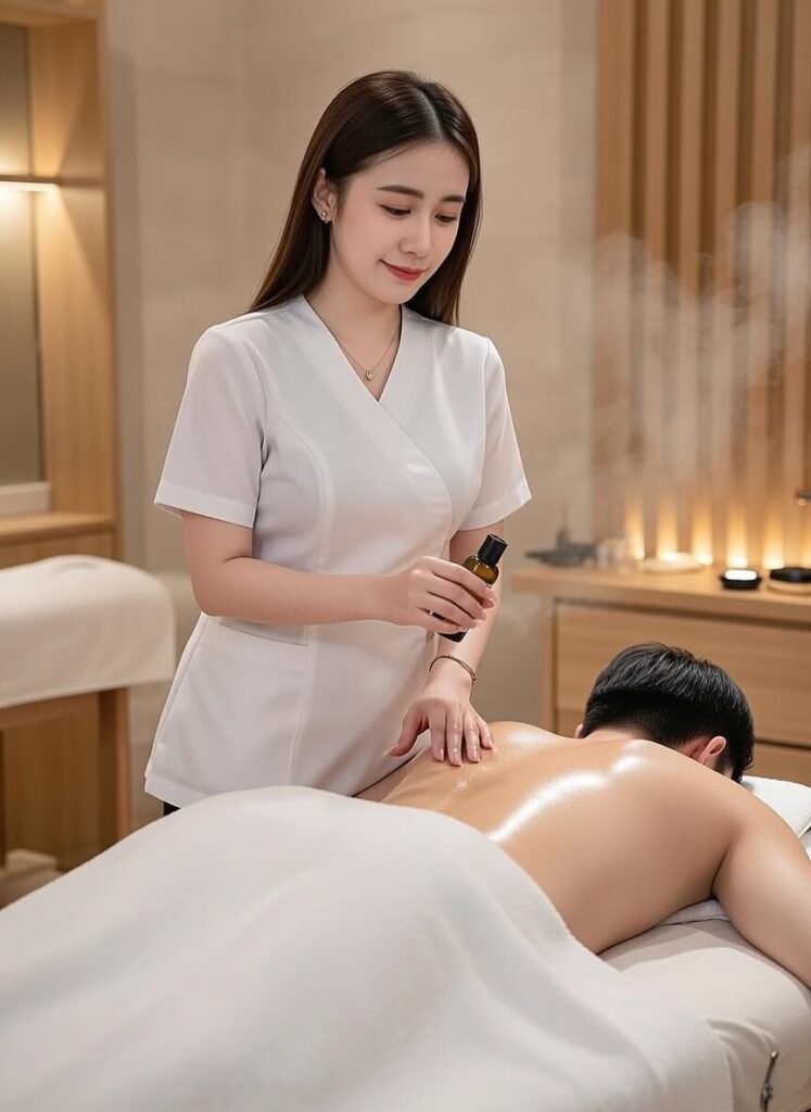 aromatherapy massage