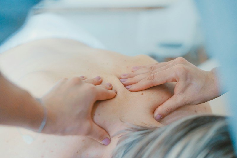 Professional Asian massage therapist in private room Royal Asian Massage London