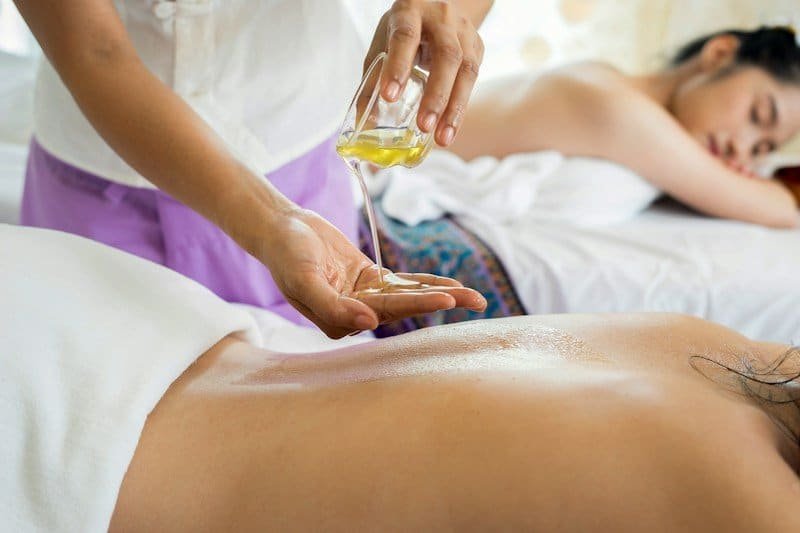 Private massage room Royal Asian Massage London