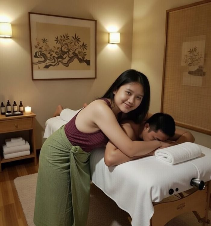 Naked Massage UK by Asian Girls